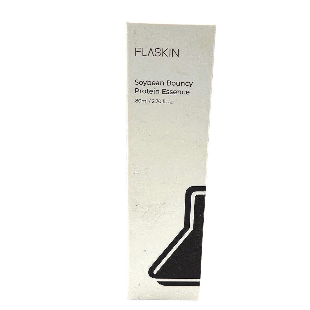 Flaskin Soybean Bouncy Protein Essence Firming‎ Elasticity Skin Care 2.70 fl oz